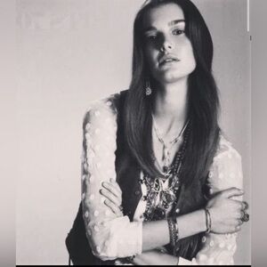 🦋IRO Black Sheer Blouse